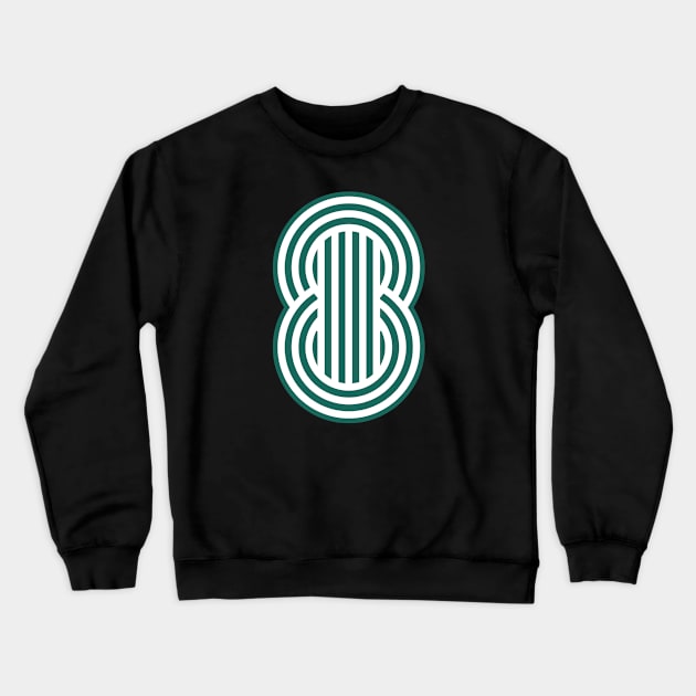 number 8 Crewneck Sweatshirt by SASTRAVILA